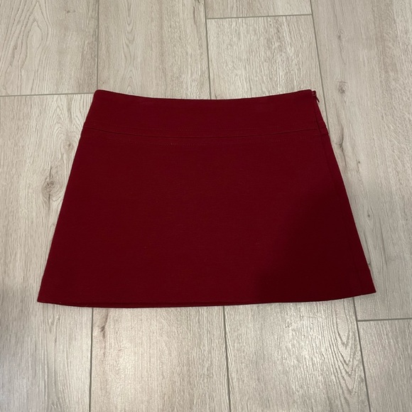 Theory Wool Mini Skirt - Picture 4 of 9